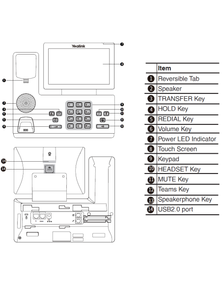 Yealink MP58 VoIP Phone (MS Teams)