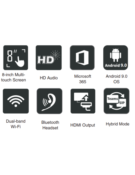 Yealink VP59 VoIP Video Phone (MS Teams)