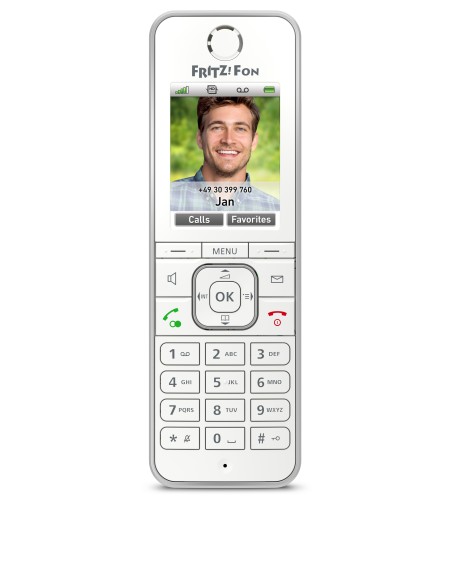 FRITZ!Fon C6 DECT Handset (Wit)
