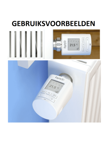 FRITZ!DECT 301 Intelligente radiatorknop voor de CV