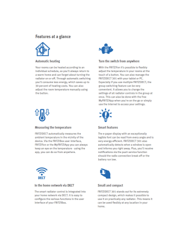 FRITZ!DECT 301 Intelligente radiatorknop voor...