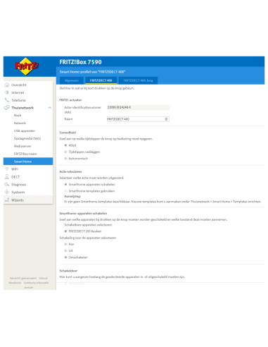 FRITZ!DECT 400 Intelligente schakelaar