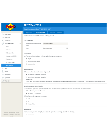 FRITZ!DECT 400 Intelligente schakelaar