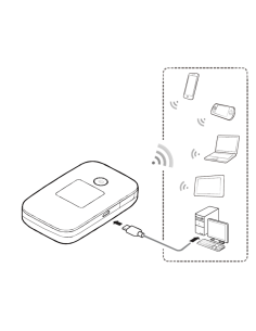 Huawei E5577S-321 4G MiFi hotspot zwart 2