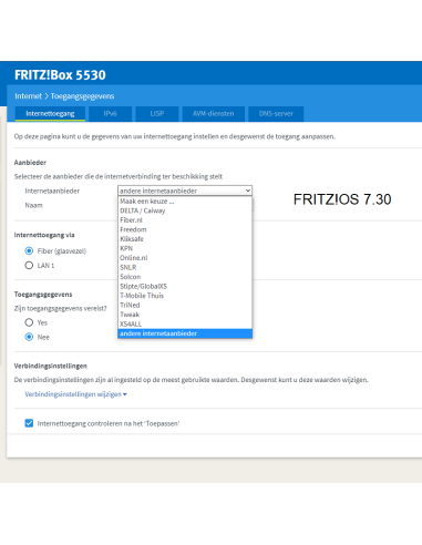 FRITZ!Box 5530 Fiber XGS-PON