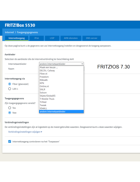 FRITZ!Box 5530 Fiber XGS-PON