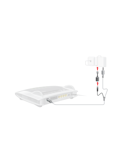 FRITZ!Box Y-kabel voor aansluiten op splitter (analoog)