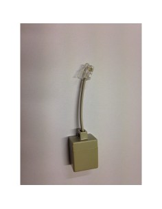 FRITZ!Box RJ45-RJ11-verloopadapter grijs (ADSL)