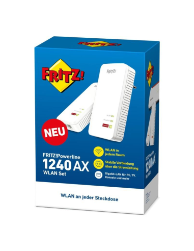 FRITZ!Powerline 1240 AX WLAN Set