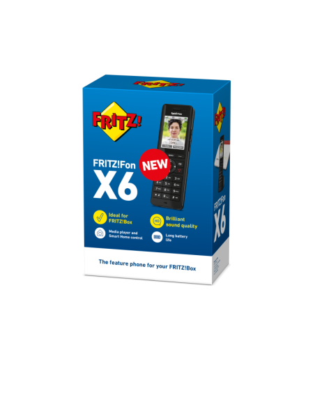 FRITZ!Fon X6 DECT handset (Zwart)