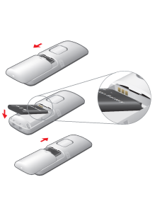 FRITZ!Fon vervangende batterij/accu (3.7VDC-1Ah) (C6) 2
