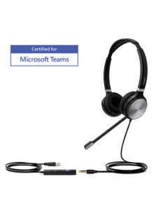 Yealink UH36 STEREO USB-A bedrade headset (MS Teams)