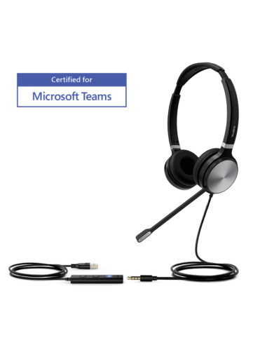 Yealink UH36 STEREO USB-A bedrade headset (MS...