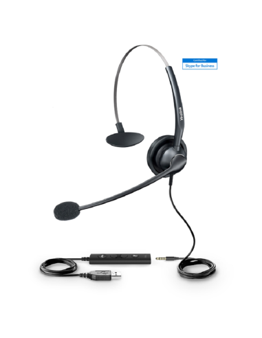 Yealink UH33 MONO USB-A bedrade headset