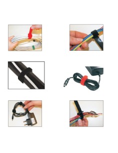 10 stuks kabelbinder klittenband 2