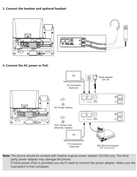 Yealink MP56 VoIP Phone (MS Teams)