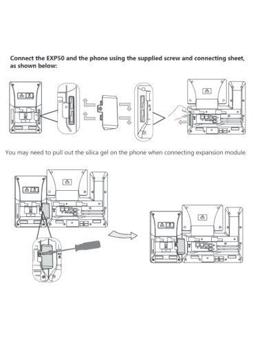 Yealink EXP50 Expansion Module voor T5xx-serie