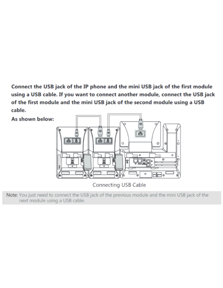 Yealink EXP50 Expansion Module voor T5xx-serie