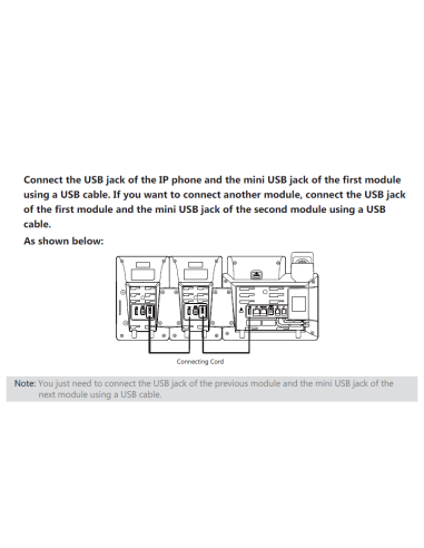 Yealink EXP43 Expansion Module voor T4xU-serie