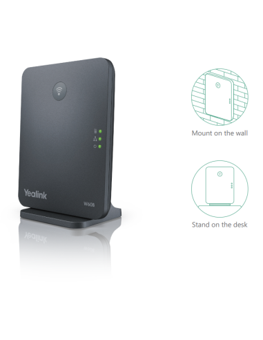 Yealink W60P DECT Basis + Handset (SIP)