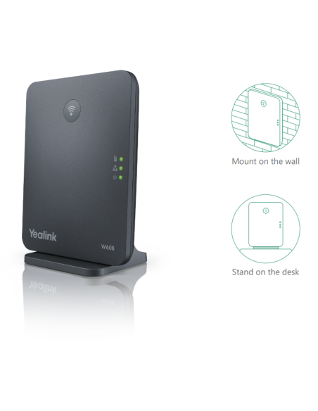 Yealink W60P DECT Basis + Handset (SIP)